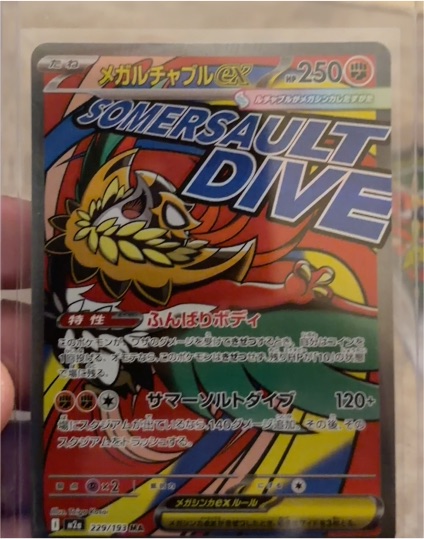 2025 Pokémon #229 Mega Hawlucha ex — front