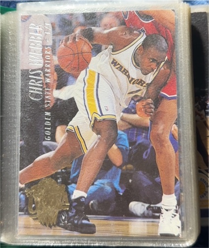 1994-95 Fleer Ultra #64 Chris Webber — front