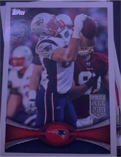 2012 Topps #70 Rob Gronkowski — front
