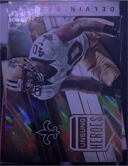 2016 Panini Absolute Unsung Heroes #4 Delvin Breaux — front