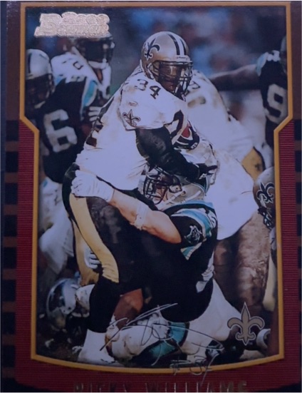 2000 Bowman #94 Ricky Williams — front