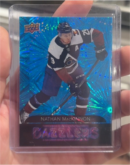 2020-21 Upper Deck Dazzlers #DZ-12 Nathan MacKinnon — front