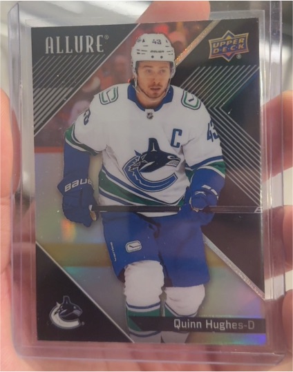 2024-25 Upper Deck Allure #47 Quinn Hughes — front