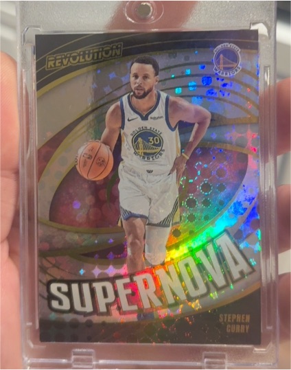 2023-24 Panini Revolution #4 Stephen Curry Supernova — front