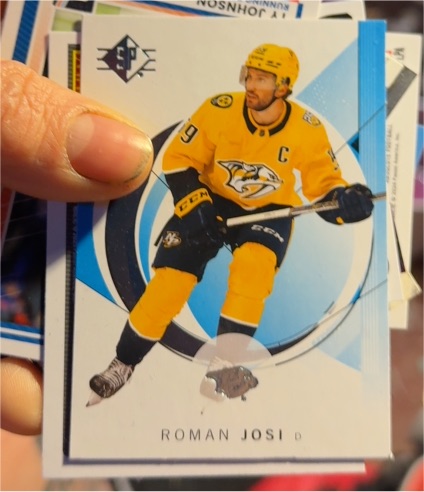 2024-25 Upper Deck SP Authentic #23 Roman Josi — front