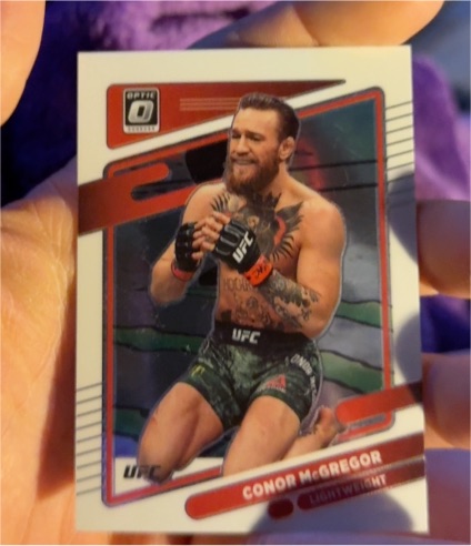 2022 Panini Donruss Optic UFC #75 Conor McGregor — front