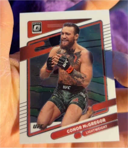 2022 Panini Donruss Optic UFC #75 Conor McGregor — front