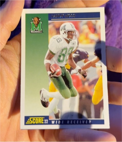 2022 Panini Chronicles Draft Picks Score Retro #21 Randy Moss — front