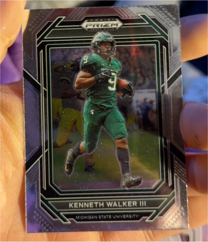 2023 Panini Prizm Draft Picks #63 Kenneth Walker III — front