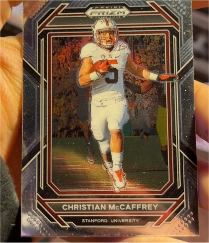 2023 Panini Prizm Draft Picks #17 Christian McCaffrey — front