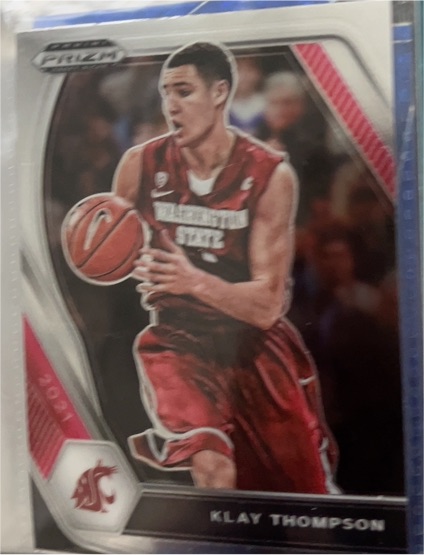 2021 Panini Prizm Draft Picks #82 Klay Thompson — front