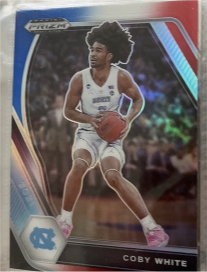 2021 Panini Prizm Draft Picks #35 Coby White — front