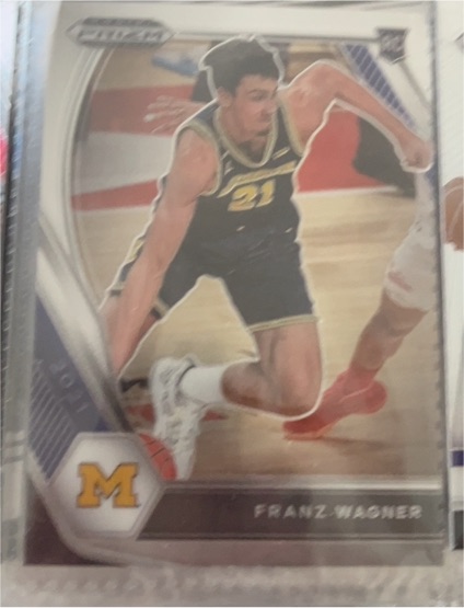 2021-22 Panini Prizm Draft Picks #9 Franz Wagner — front
