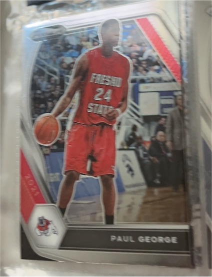 2021 Panini Prizm Draft Picks #69 Paul George Fresno State Bulldogs — front