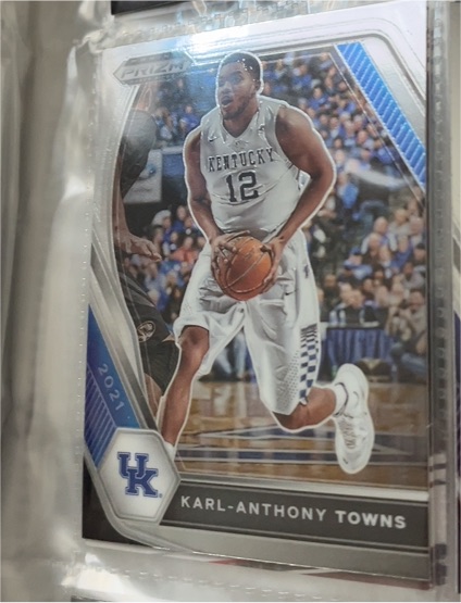 2021 Panini Prizm Draft Picks #67 Karl-Anthony Towns — front
