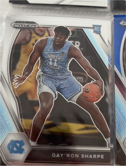 2021 Panini Prizm Draft Picks #25 Day'Ron Sharpe Rookie — front