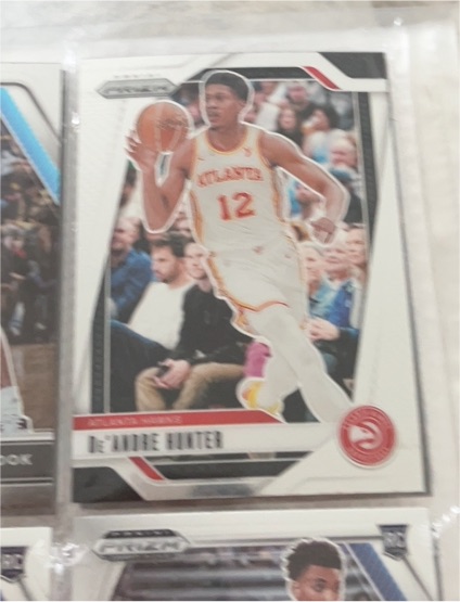 2024-25 Panini Prizm #47 De'Andre Hunter — front