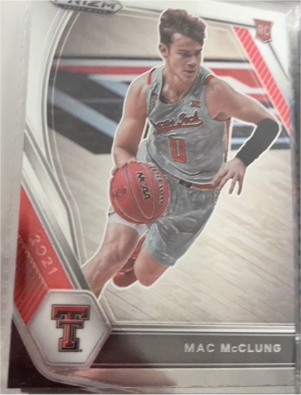 2021 Panini Prizm Draft Picks #39 Mac McClung — front