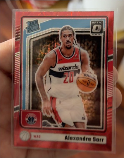 2024-25 Donruss Optic #276 Alexandre Sarr — front