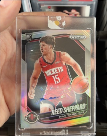 2024-25 Panini Prizm Black #145 Reed Sheppard — front