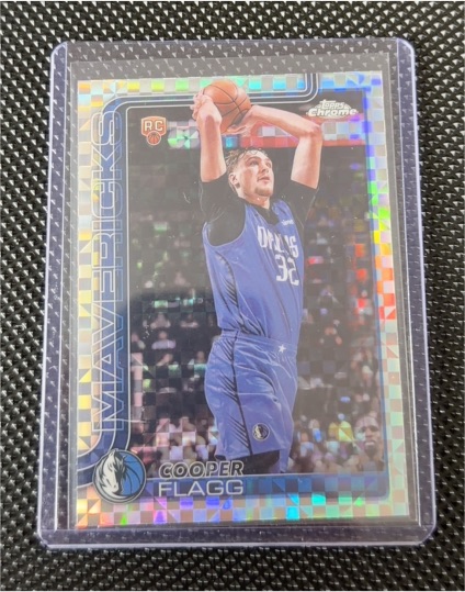 2025-26 Topps Chrome #251 Cooper Flagg — front