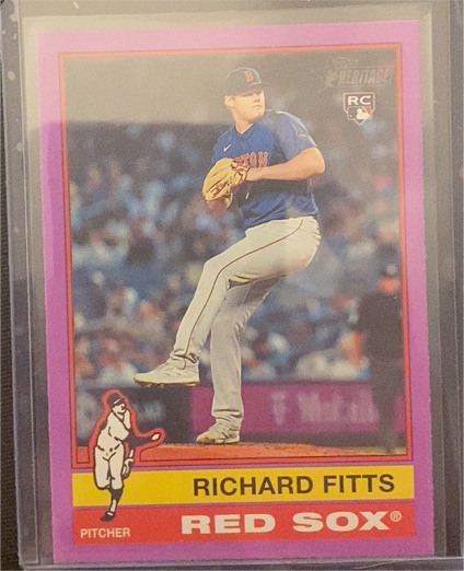 2025 Topps Heritage #471 Richard Fitts — front