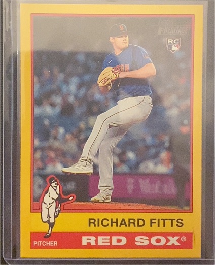 2025 Topps Heritage #471 Richard Fitts — front