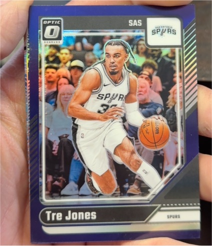 2024-25 Panini Donruss Optic #112 Tre Jones — front