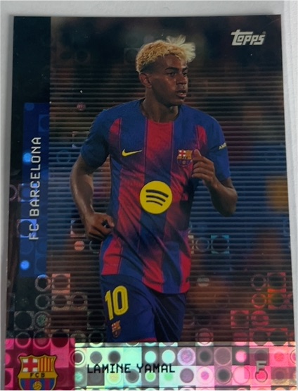 2025-26 Topps FC Barcelona #14 Lamine Yamal — front