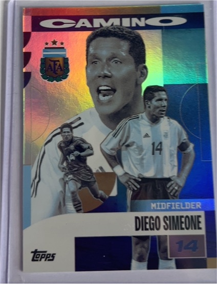 2016 Topps Camino #14 Diego Simeone — front