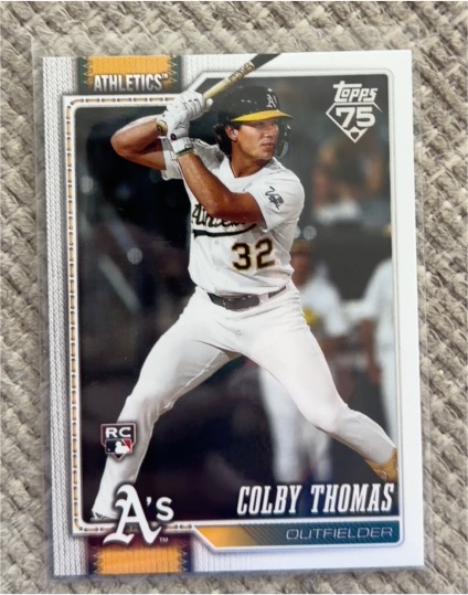 2026 Topps Series 1 #213 Colby Thomas — front
