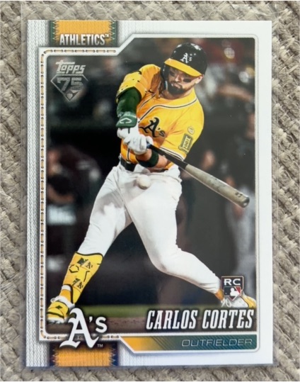 2026 Topps Series 1 #249 Carlos Cortes — front