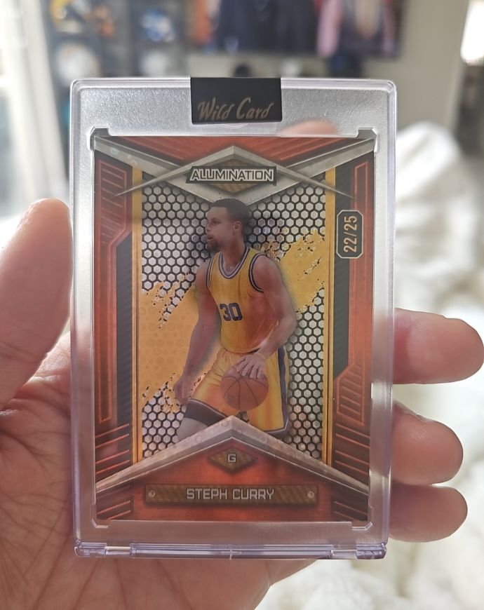 2024 Wild Card Alumination #22/25 Steph Curry — front