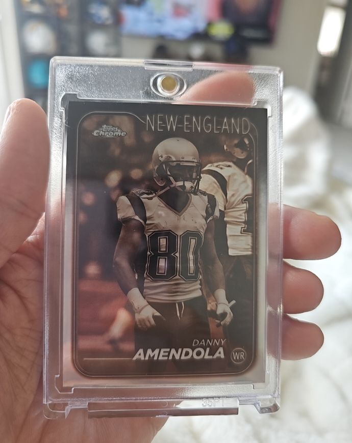 2024 Topps Chrome #126 Danny Amendola Sepia Refractor — front