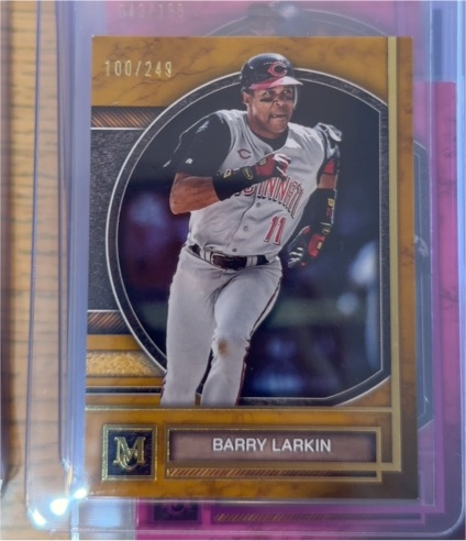 2025 Topps Museum Collection #48 Barry Larkin — front