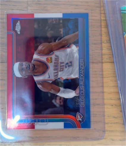 2025-26 Topps Chrome #141 Shai Gilgeous-Alexander — front