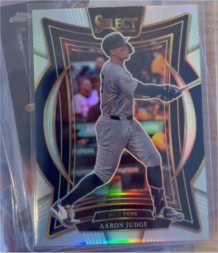 2025 Panini Select #26 Aaron Judge — front