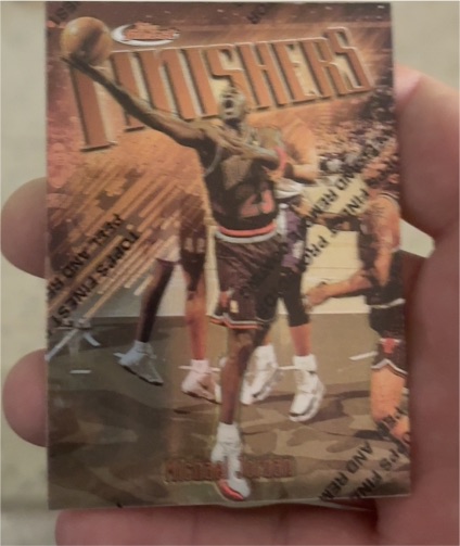 1997-98 Topps Finest #39 Michael Jordan — front