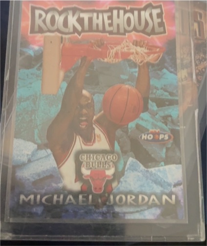 1997-98 SkyBox NBA Hoops #6 Michael Jordan Rock The House — front