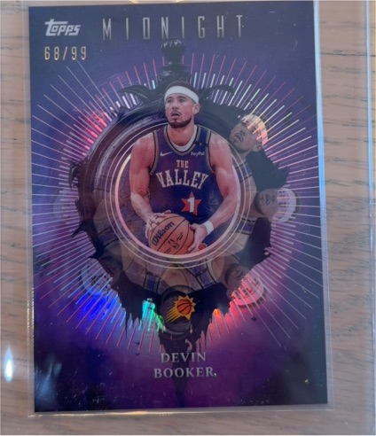 2025 Topps Midnight Insomnia #IN-2 Devin Booker — front