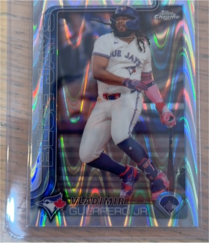 2025 Topps Chrome #259 Vladimir Guerrero Jr. — front