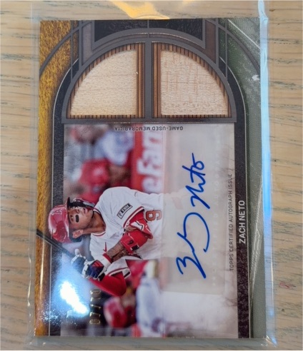 2025 Topps Museum Collection #SPDRA-ZN Zach Neto — front
