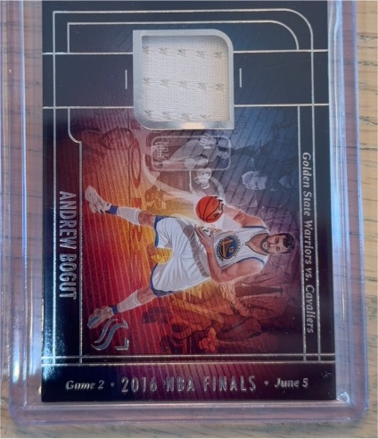 2024-25 Panini Silhouette NBA Finals Memorabilia #FM-ABG Andrew Bogut — front