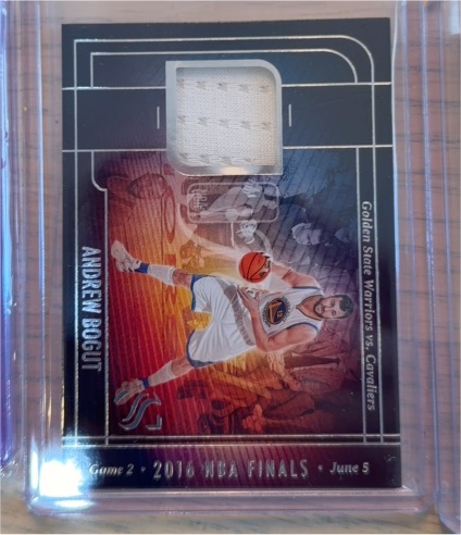 2024-25 Panini Silhouette NBA Finals Memorabilia #FM-ABG Andrew Bogut — front