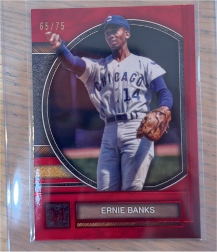 2025 Topps Museum Collection #82 Ernie Banks — front