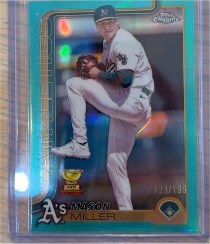 2025 Topps Chrome #142 Mason Miller — front
