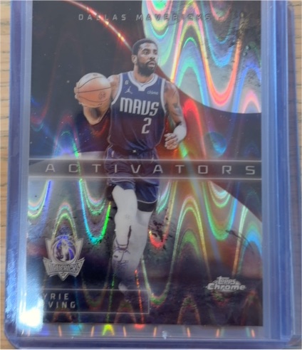 2025-26 Topps Chrome #AC-10 Kyrie Irving — front