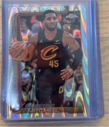 2025-26 Topps Chrome #69 Donovan Mitchell — front
