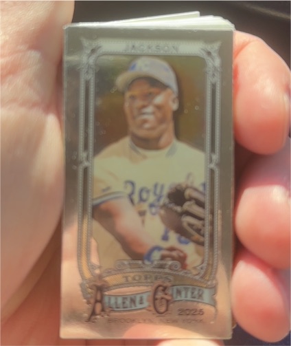 2025 Topps Allen & Ginter #18 Bo Jackson — front