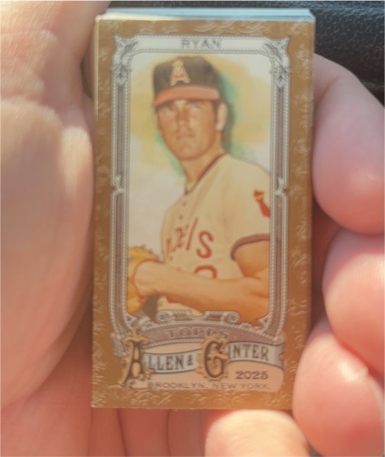 2025 Topps Allen & Ginter #63 Nolan Ryan — front